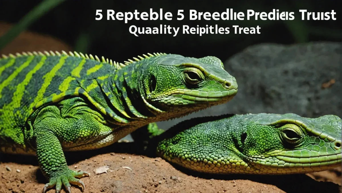 5 Reptile Breeders to Trust for Quality Reptiles - Talis Us
