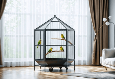 Hexagon Aviary Cage: The Ultimate Home for Your Feathered Friends - Talis Us