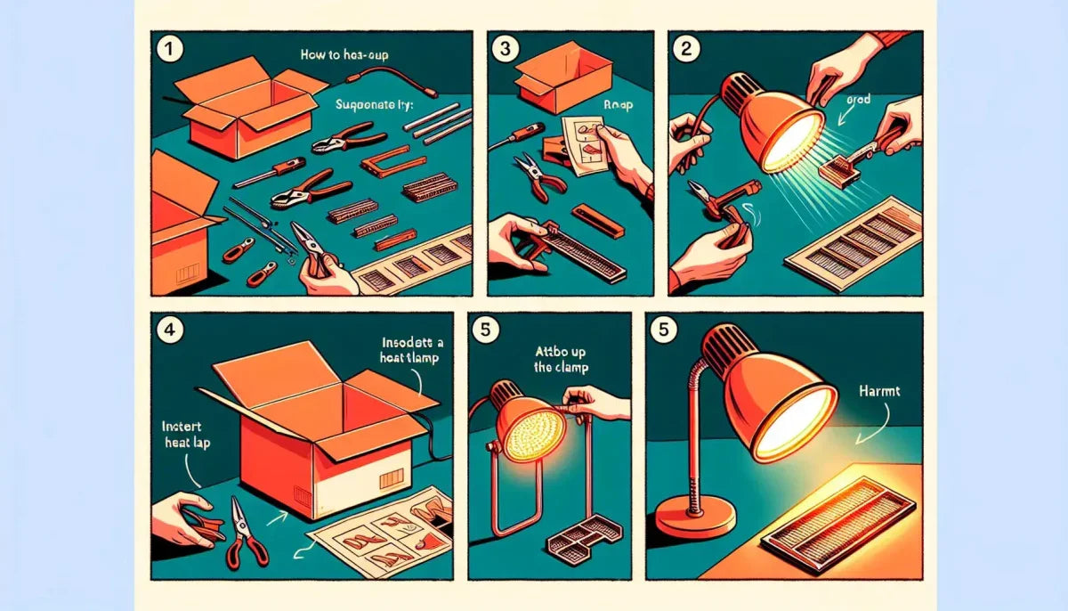 how to set up a heat lamp clamp - Talis Us
