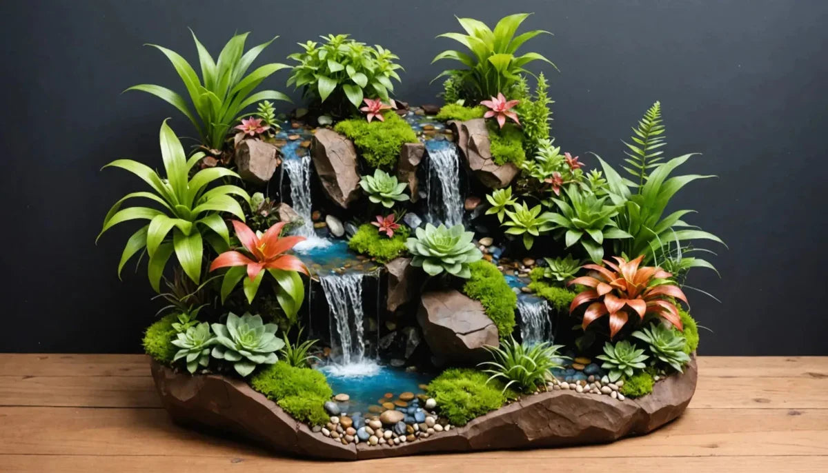 Naturalistic Terrarium Waterfall Kit for a Stunning Display - Talis Us