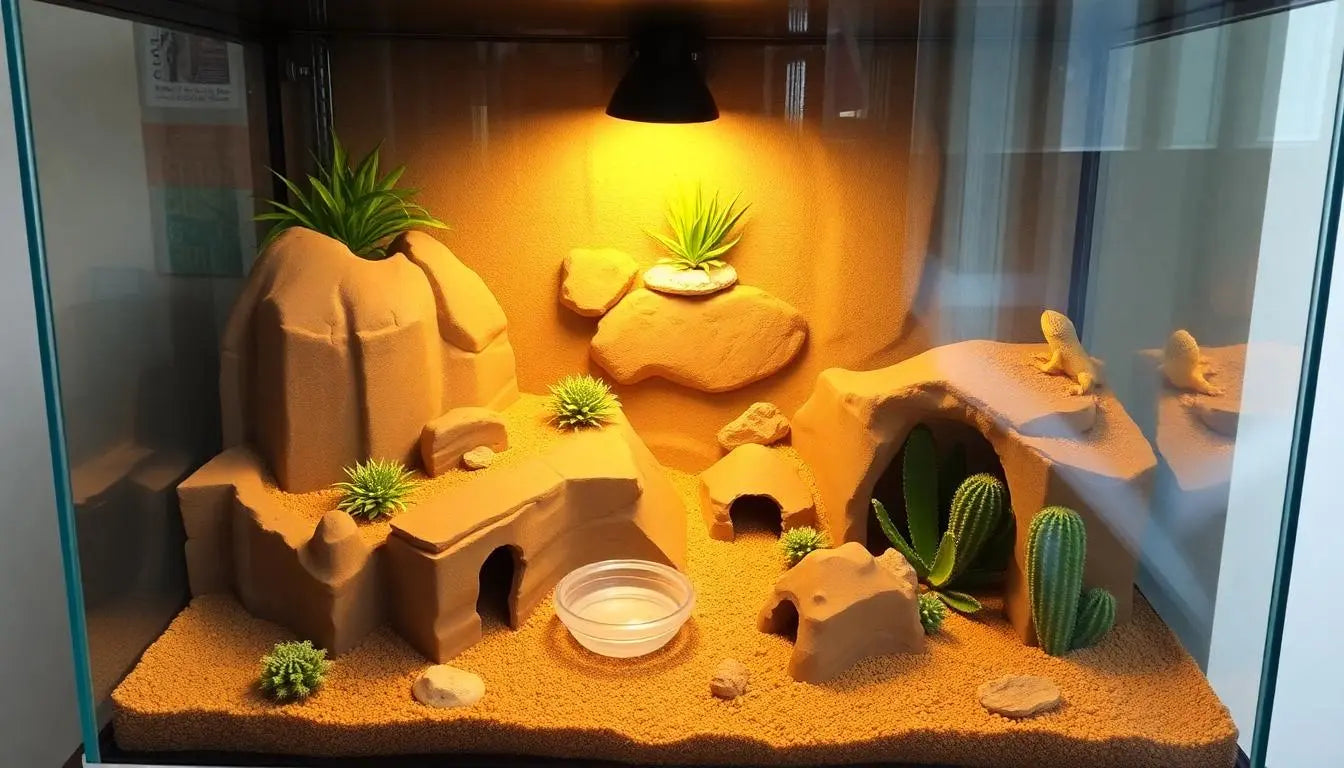 Perfect bearded dragon enclosure best sale