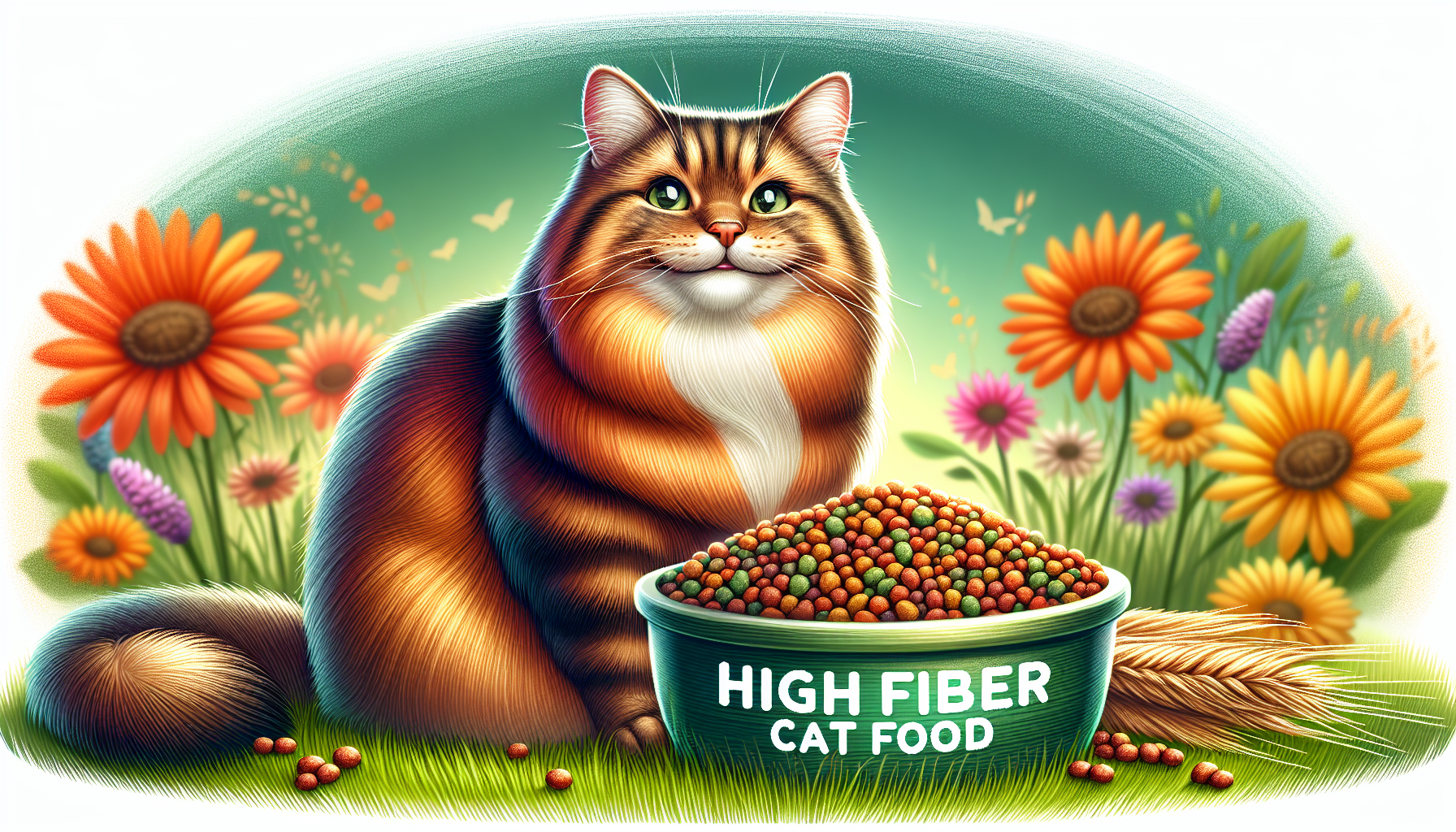 Good high fiber food for outlet cats