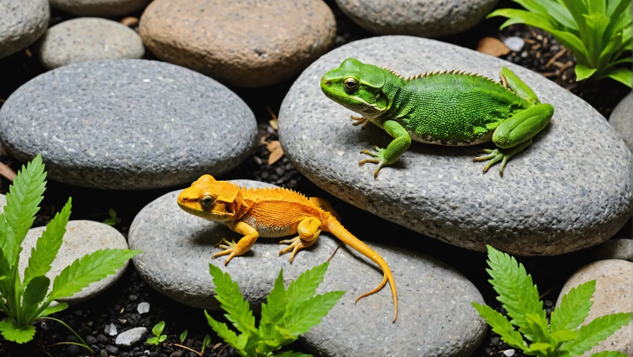 Reptile Water outlet Drop Natural Stone