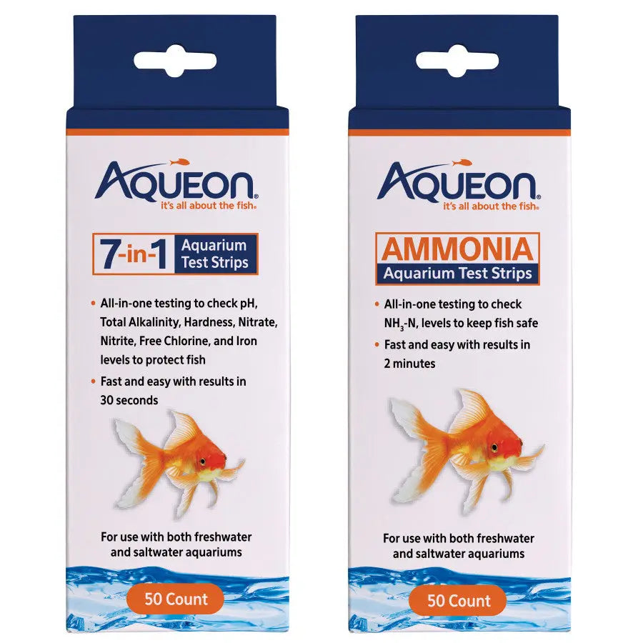 Aqueon Ammonia Aquarium Test Strips 50 ct Aqueon