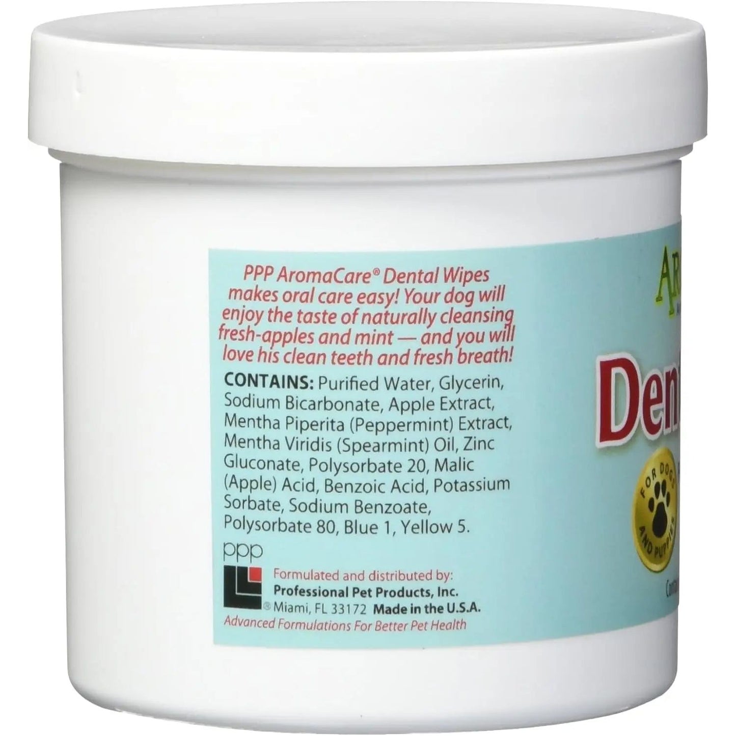 AromaCare Dental Wipes, 100 Count AromaCare