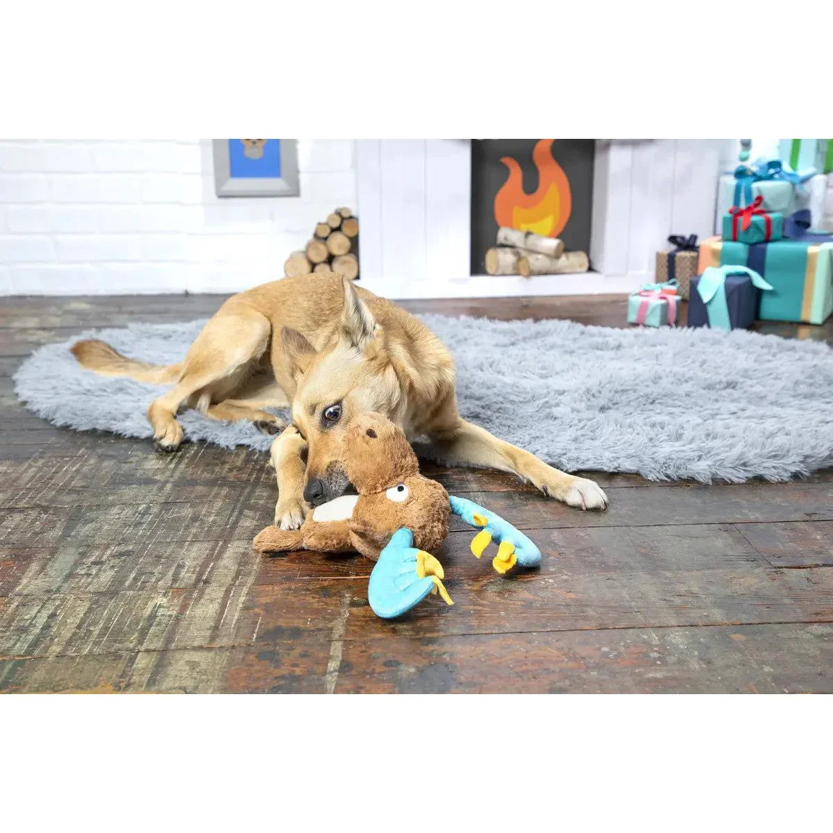 BARK The Menorah Moose Dog Toys BARK