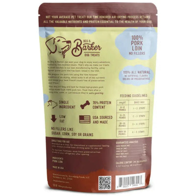Beg & Barker Pork Loin Strip Dog Treats Beg & Barker