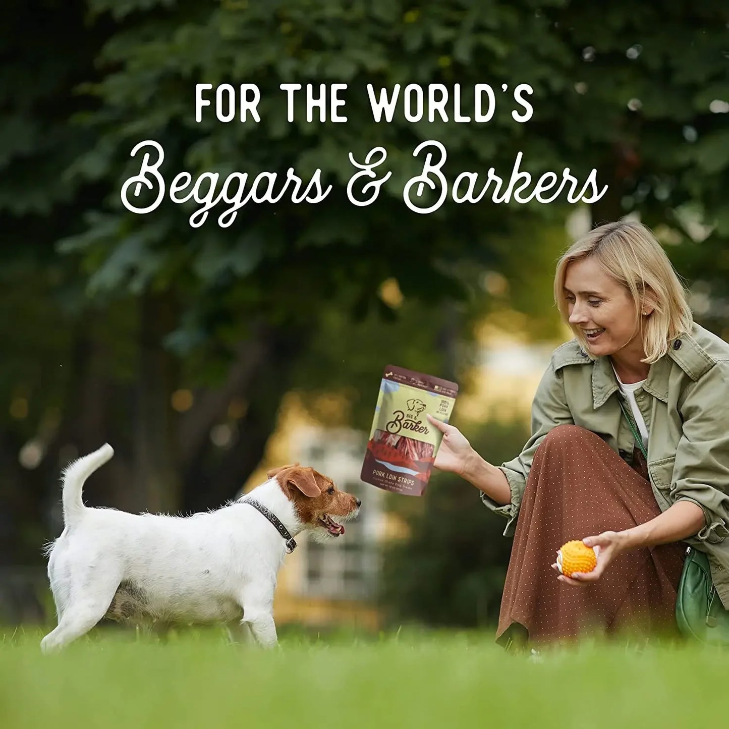 Beg & Barker Pork Loin Strip Dog Treats Beg & Barker