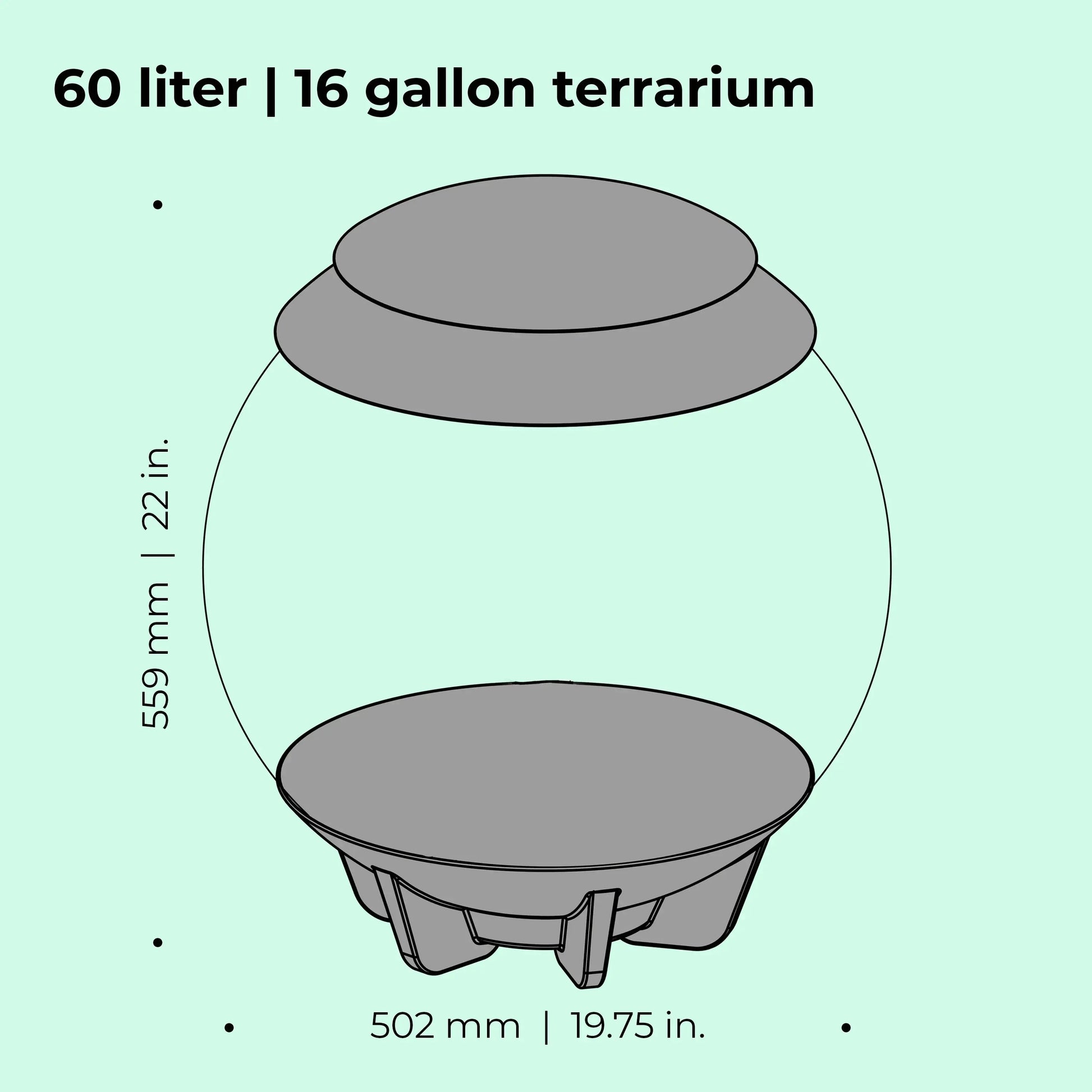 BiOrb AIR 60 Terrarium BiOrb