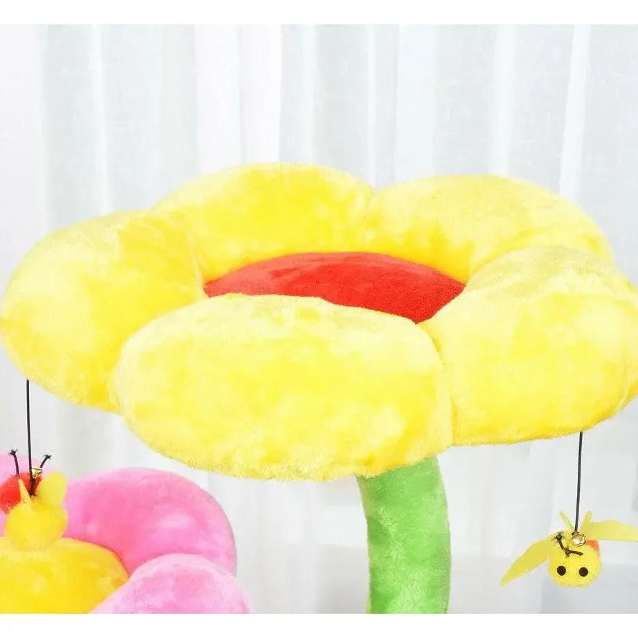 Catry Cat Tree Flowers Looking of Cat beds and Furniture Allure Cats Love to Lounge in and Lazily PetPals Group