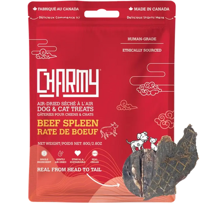 Charmy Pet Beef Spleen Dog Treats 3.8 oz Charmy Pet