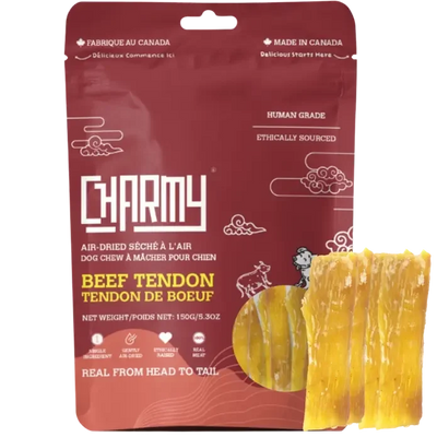Charmy Pet Beef Tendon Dog Treats 5.6 oz Charmy Pet