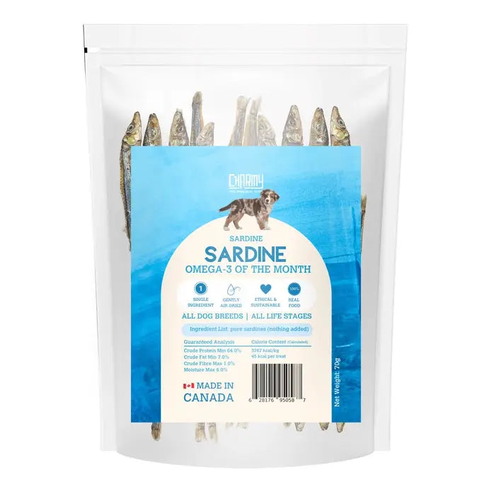 Sardine dog outlet treats