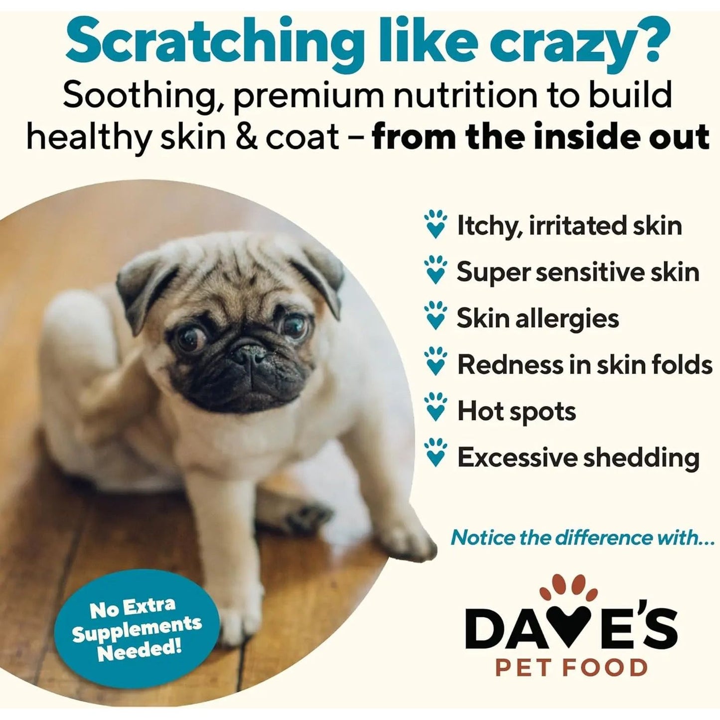 Dave's Pet Food Skin & Coat Support Chicken & Sweet Potato Recipe Pate Wet Dog Food 12ea/13 oz Dave's Pet Food
