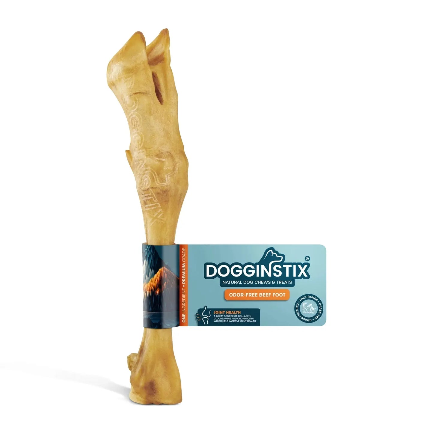 Dogginstix Odor Free Lamb Feet Chews for Puppies Case of 40 Dogginstix