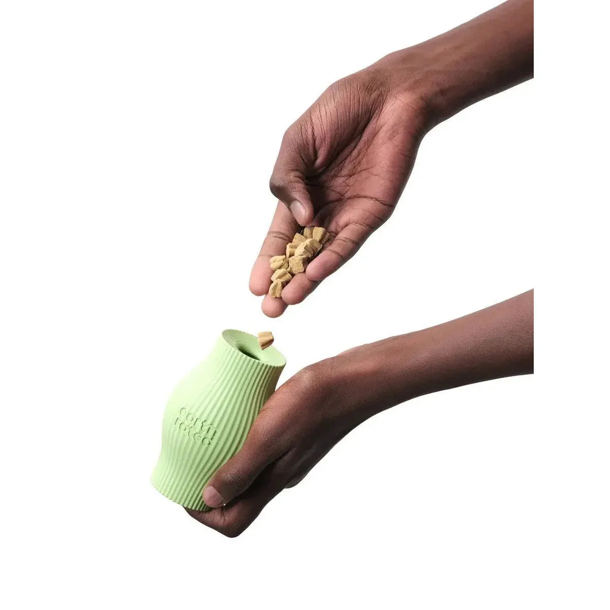 Earth Rated Treat Toy for Dogs Green Rubber Earth Rated