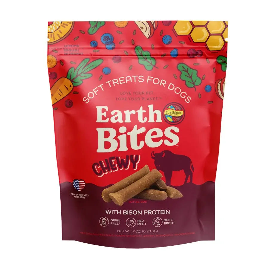 Earthborn Holistic EarthBites Chewy Soft Dog Treats 7 oz Earthborn Holistic
