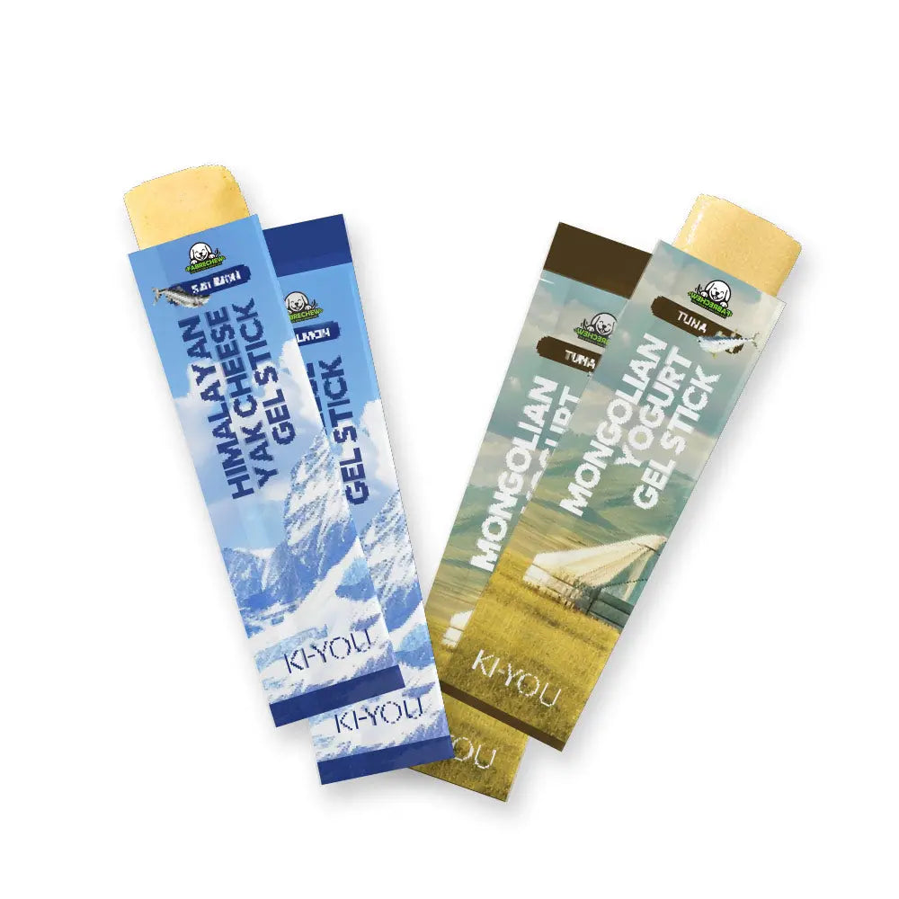 Fabrechew 2 in1 Gel Stick Mongolian Yogurt / Himalayan Yak Dental Care Treats for Dogs Puppia