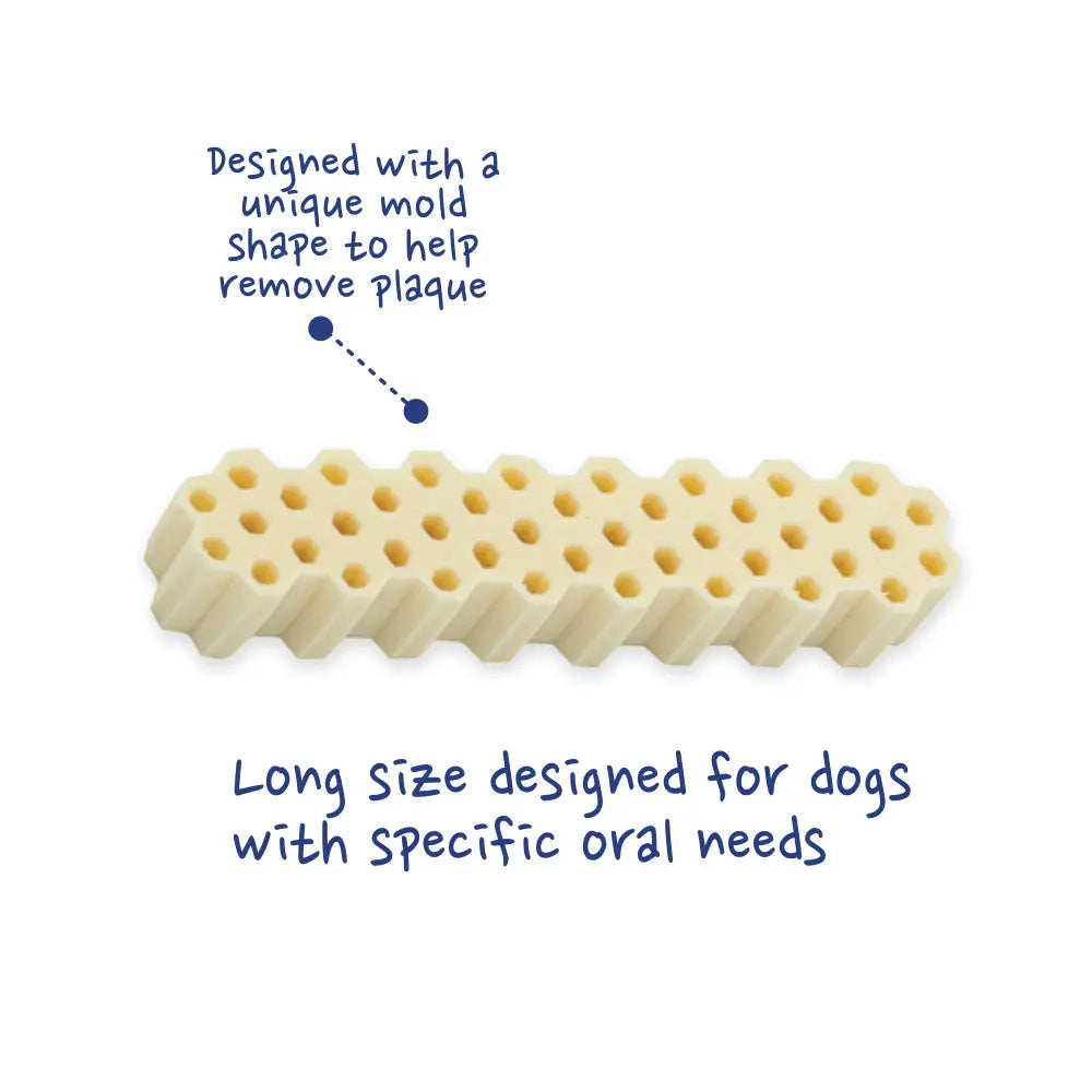 Fabrechew Mongolian Yogurt Chew Dog Dental Treats 10 Sticks Puppia