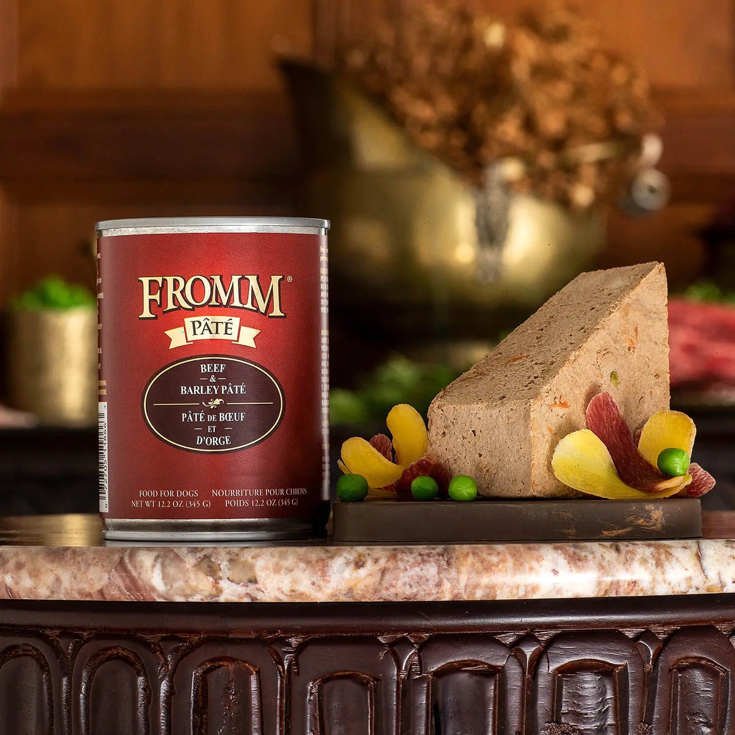 Fromm Beef & Barley Pate Canned Dog Food 12 / 12.2 oz Fromm