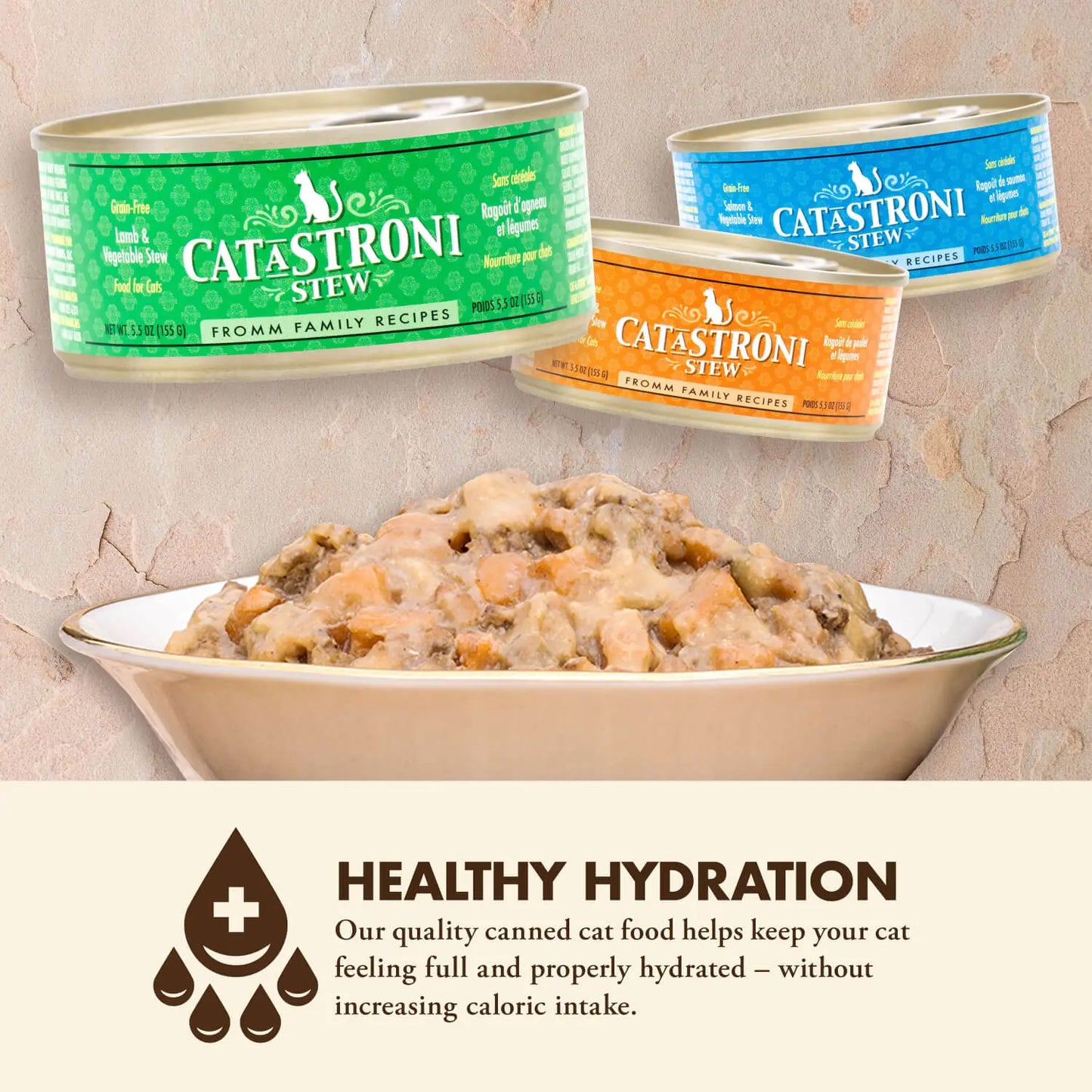 Fromm Cat-A-Stroni Lamb & Vegetable Wet Cat Food 12 / 5.5 oz Fromm