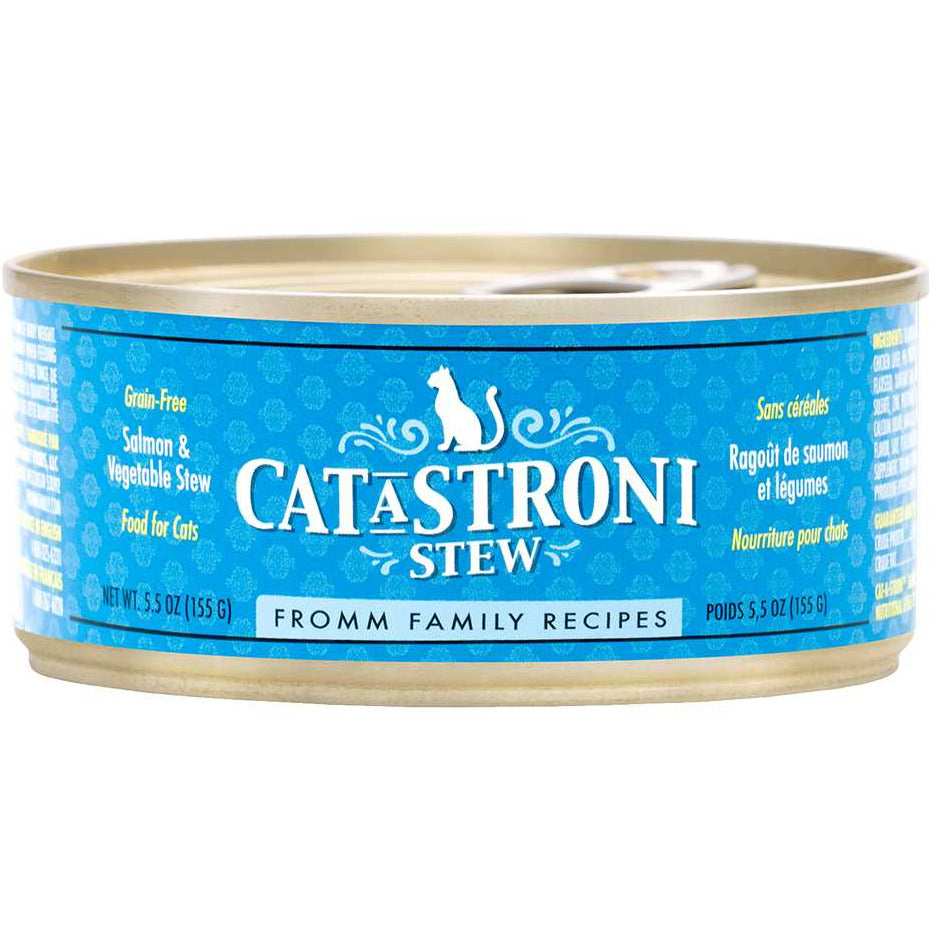 Fromm Cat-A-Stroni Salmon & Vegetable Wet Cat Food 12 / 5.5 oz Fromm
