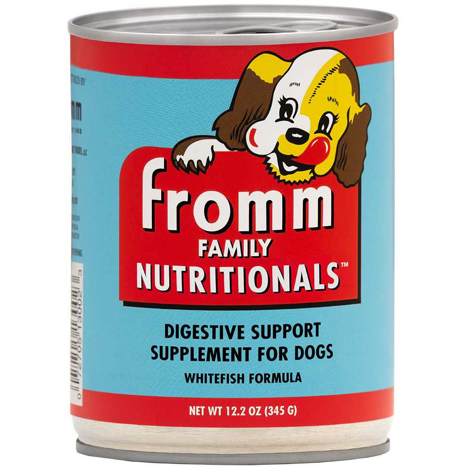 Fromm Family Nutritionals Dog Digestive Supp Supplement Whitefish 12 / 12.2 oz Fromm
