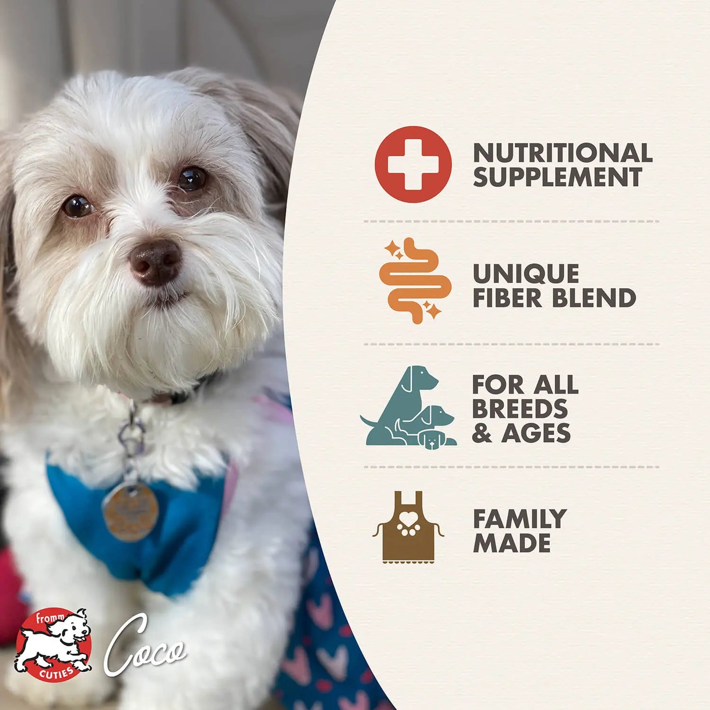 Fromm Family Nutritionals Dog Digestive Support Supplement Chicken 12 / 12.2 oz Fromm