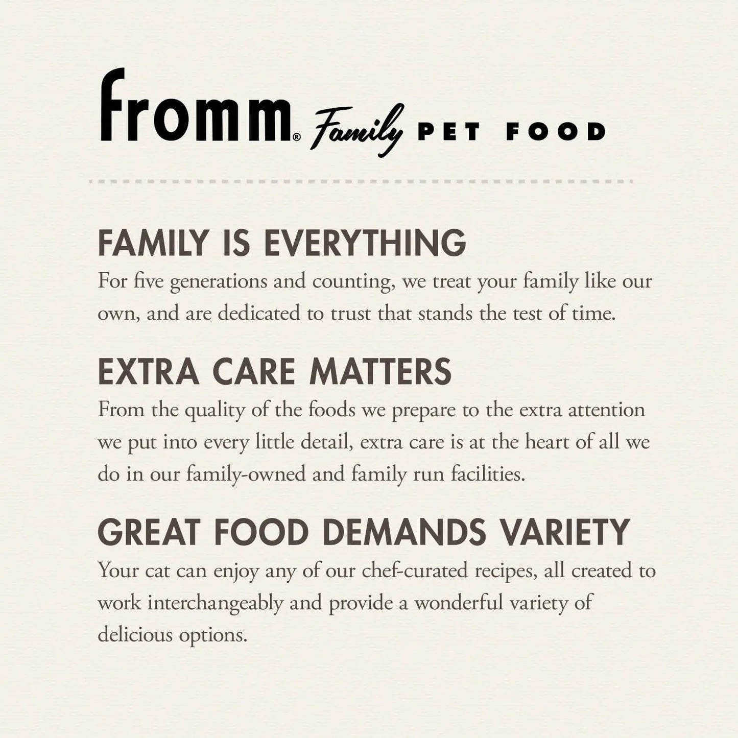 Fromm Four-Star Game Bird Cat Food Fromm