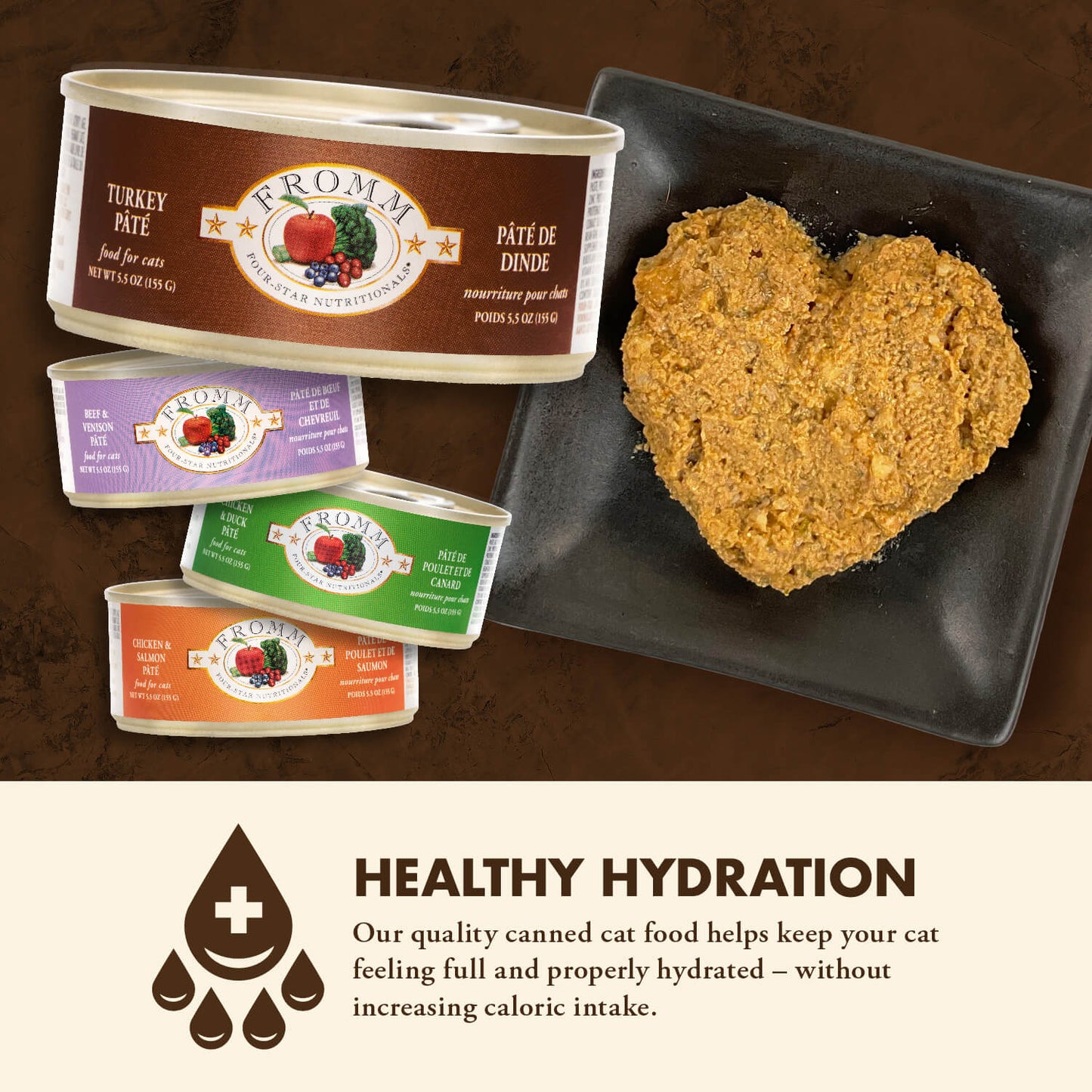 Fromm Four Star Nutritionals Turkey Pate Wet Cat Food 12 / 5.5 oz Fromm