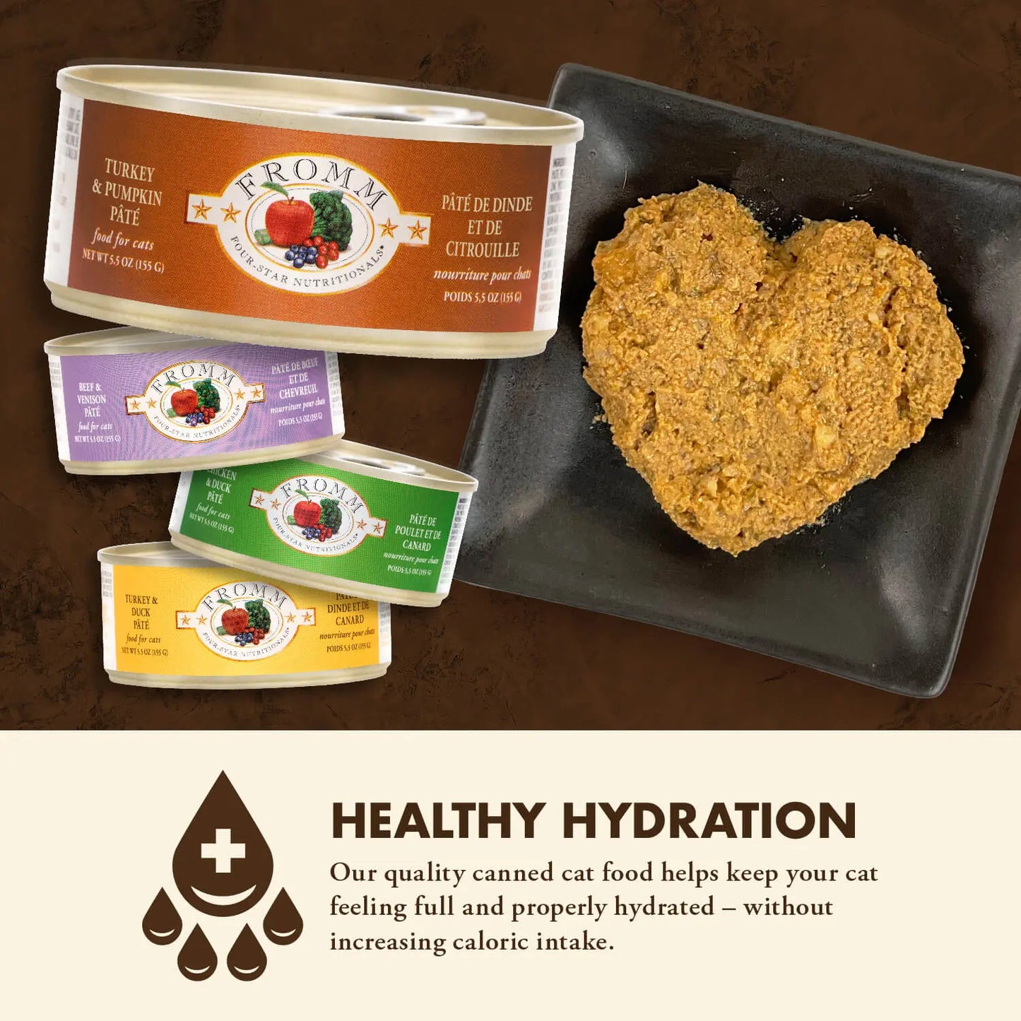 Fromm Four Star Nutritionals Turkey & Pumpkin Pate Cat Food Wet 12 / 5.5 oz Fromm