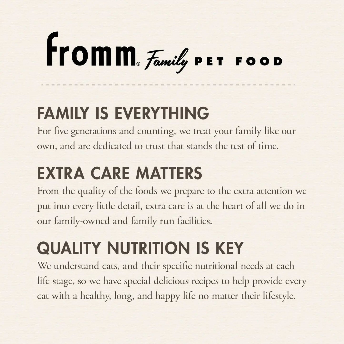 Fromm Gold Indoor Cat Food Fromm