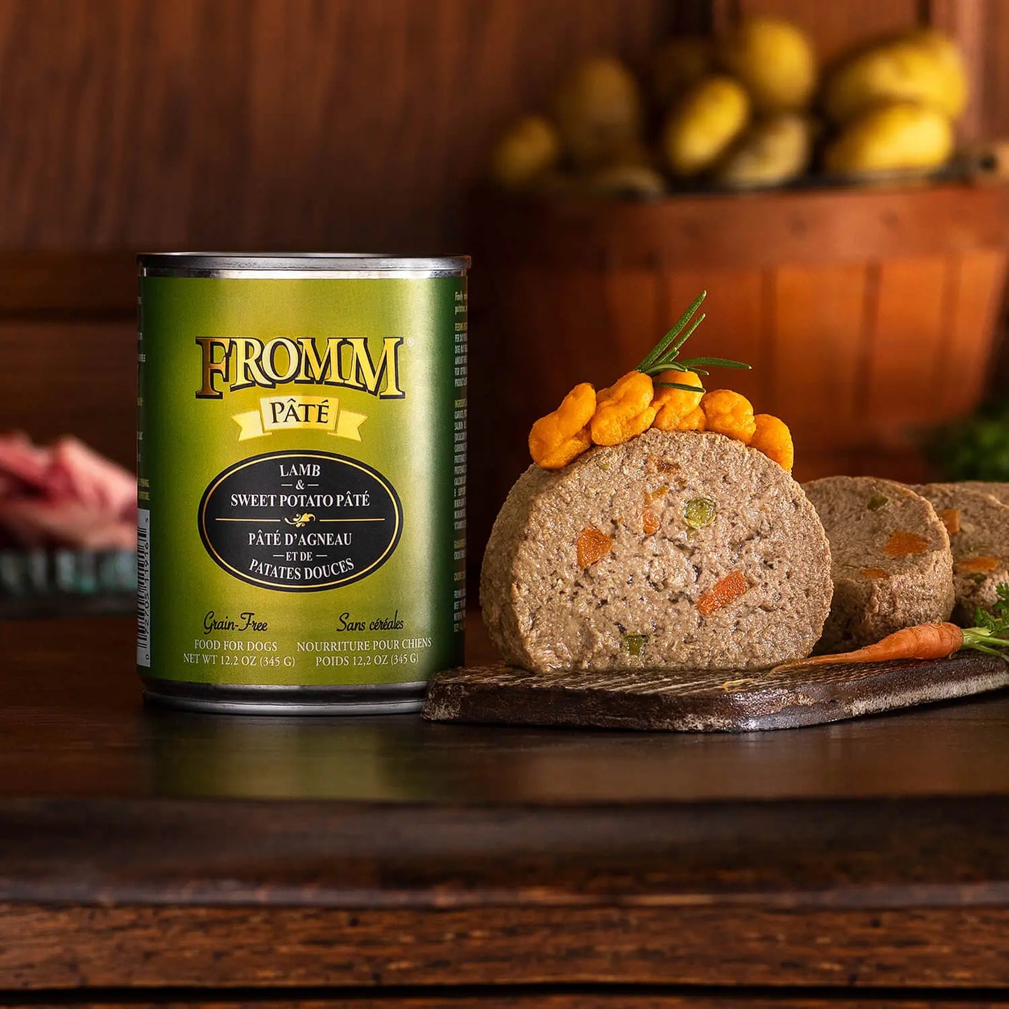 Fromm Pate Lamb & Sweet Potato Dog Food 12 / 12.2 oz Fromm