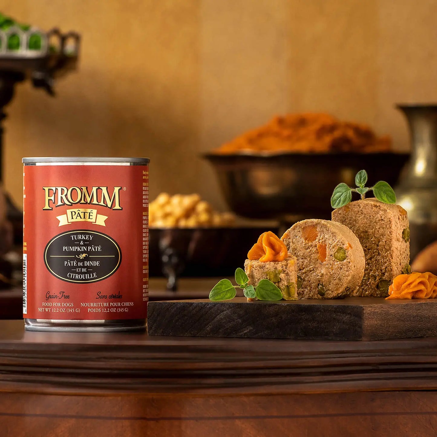Fromm Pate Turkey & Pumpkin Wet Dog Food 12 / 12.2 oz Fromm