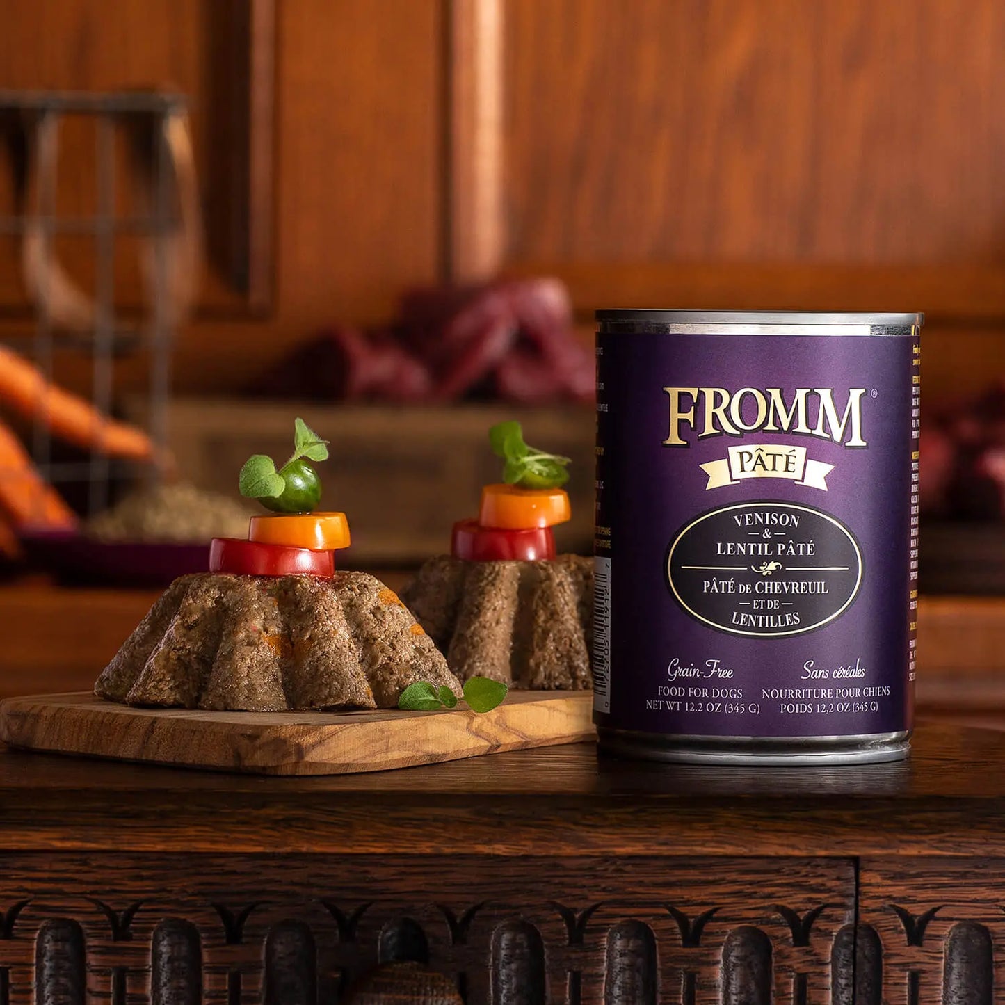 Fromm Pate Venison & Lentil Wet Food for Dogs 12 / 12.2 oz Fromm