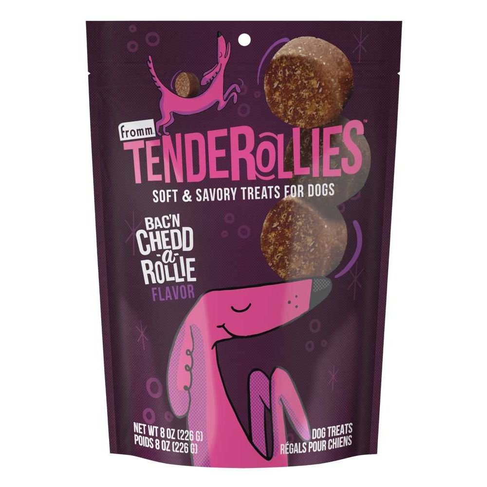 Fromm Tenderollies Bac'n Chedd-a-Rollie Flavor Soft Treats for Dogs 8 oz Fromm