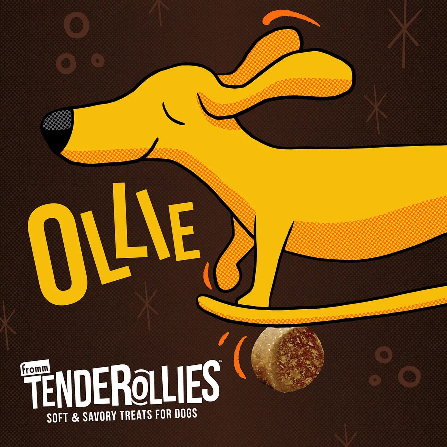 Fromm Tenderollies Chick-a-Rollie Flavor Soft & Savory Treats for Dogs 8 oz Fromm