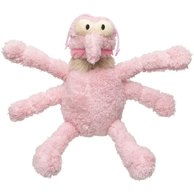 FuzzYard Dog Toy Neighborhood Nasties Scratchette Pink Flea FuzzYard