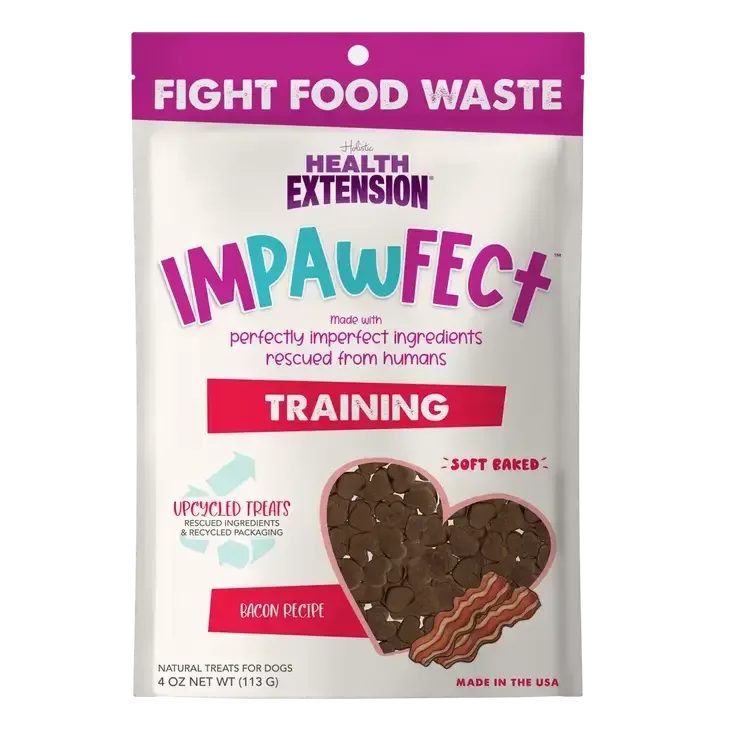 Health Extension Impawfect Bacon Dog Training Treats Health Extension