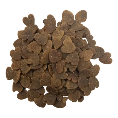 Health Extension Crunchy Heart Shaped Small Buffalo Dog Treats Health Extension