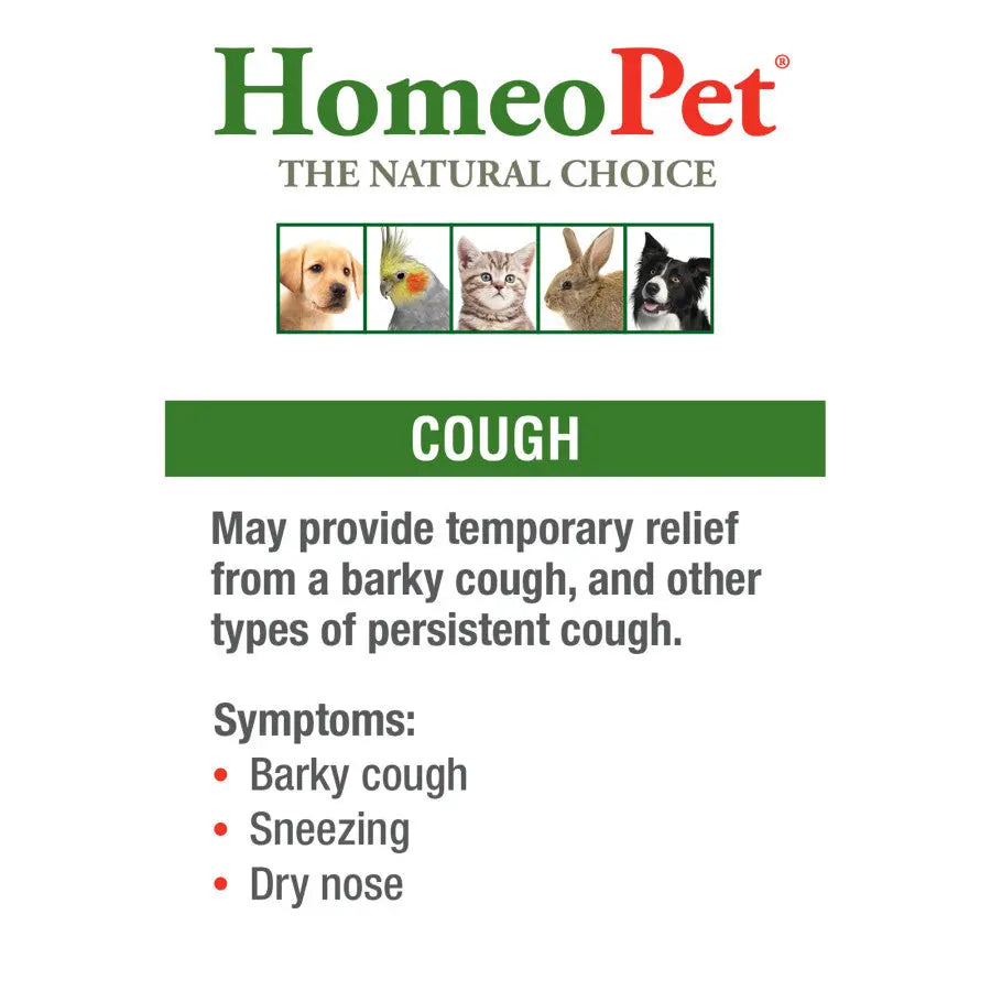 Homeopet® Cough Drops for Pets 15 Ml Homeopet®