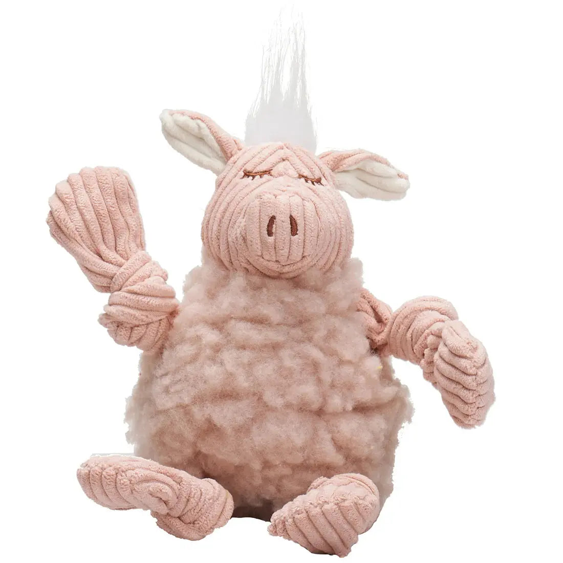 HuggleHounds HuggleFleece FlufferKnottie Dog Toy HuggleHounds