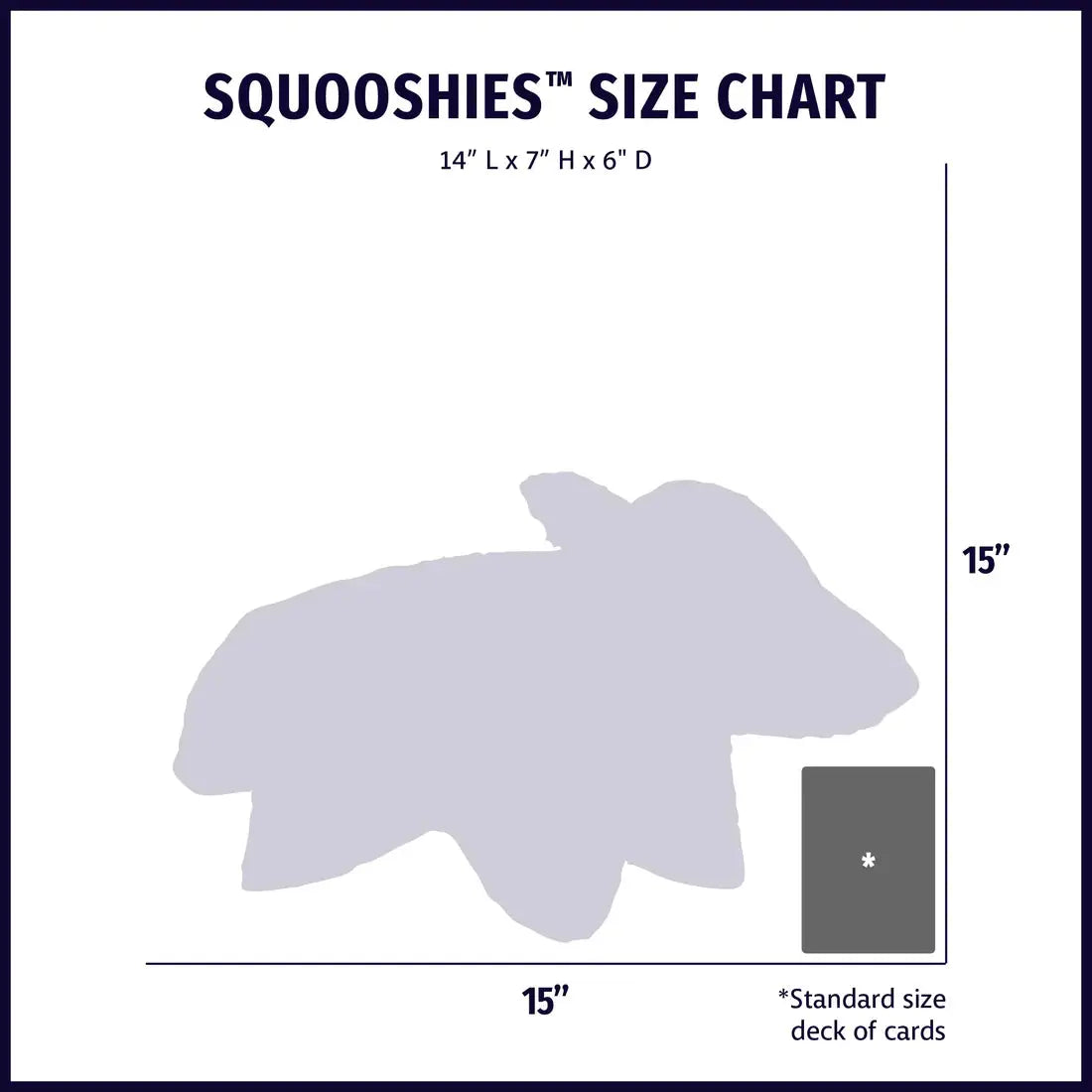 HuggleHounds Squooshies Durable Plush Squeaky Dog Toy HuggleHounds