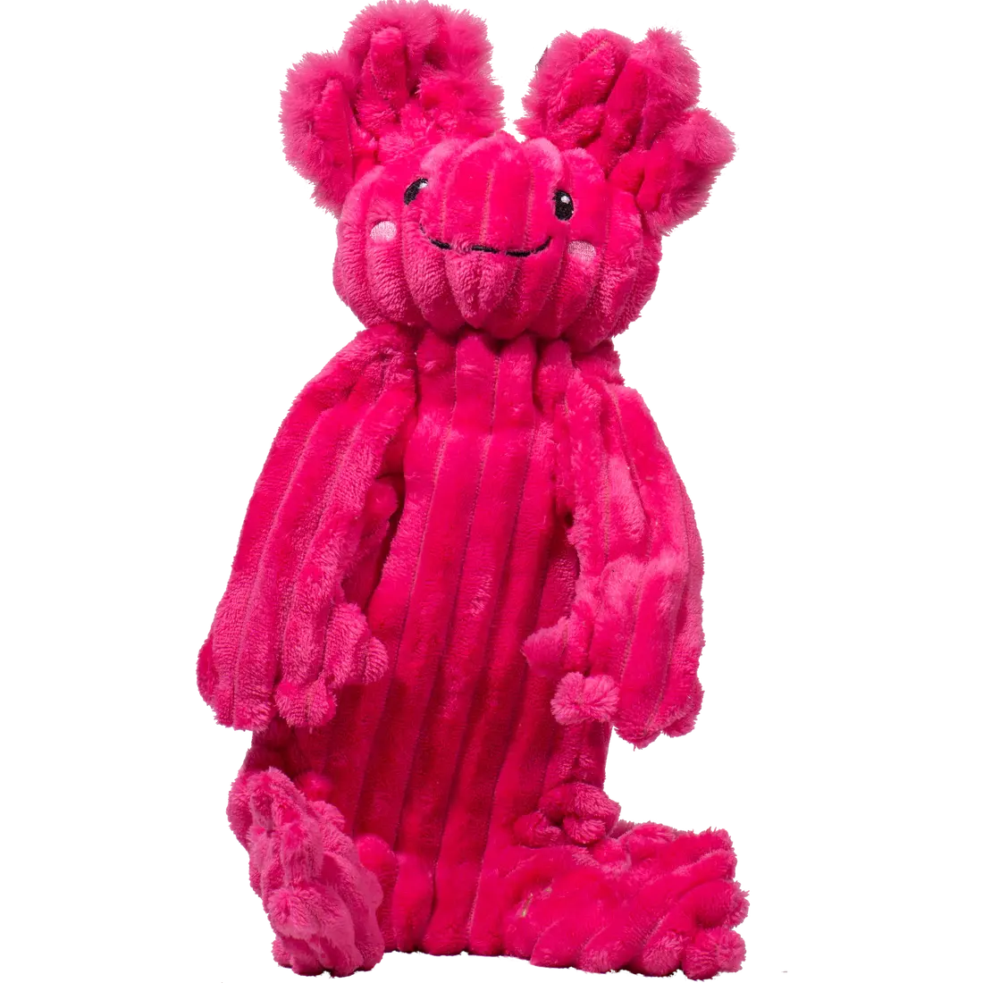 HuggleHounds X-Brace Kiki & Gillie Axolotl Dog Toys HuggleHounds