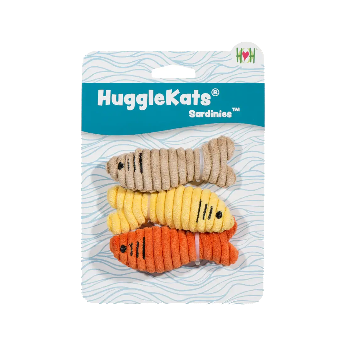 HuggleKats Multi-Textured Realistic Prey Toys for Cats HuggleHounds