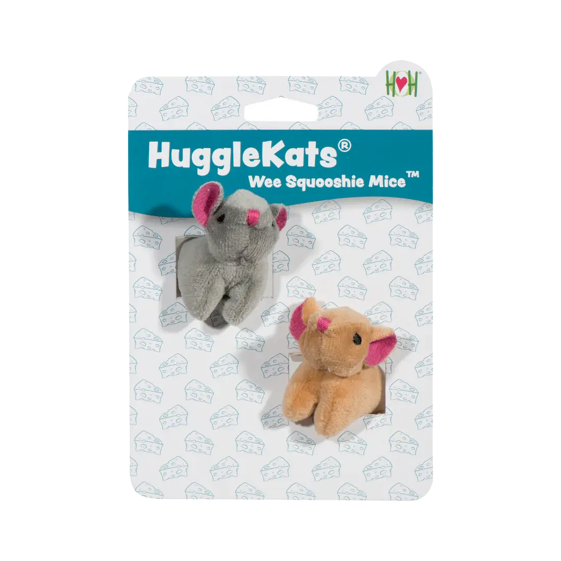 HuggleKats Multi-Textured Realistic Prey Toys for Cats HuggleHounds