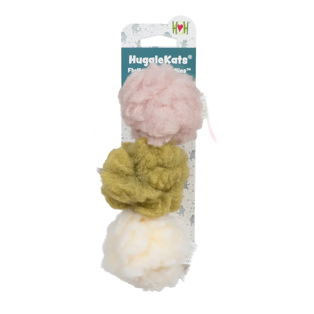 HuggleKats Multi-Textured Realistic Prey Toys for Cats HuggleHounds