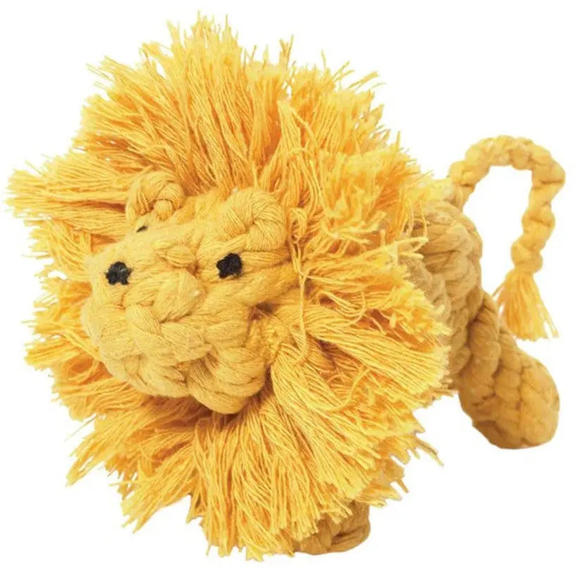 Jax & Bones Larry the Lion Rope Dog Toy Jax & Bones