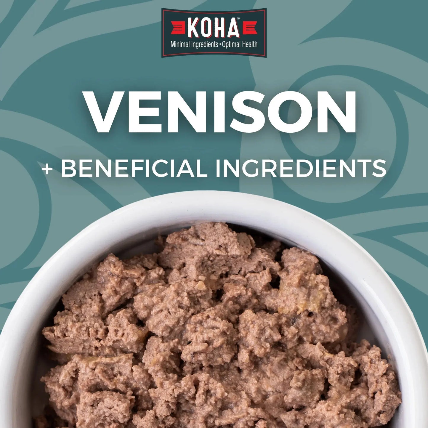 KOHA Limited Ingredient Diet Venison Entrée Wet Dog Food 12ea/13 oz KOHA