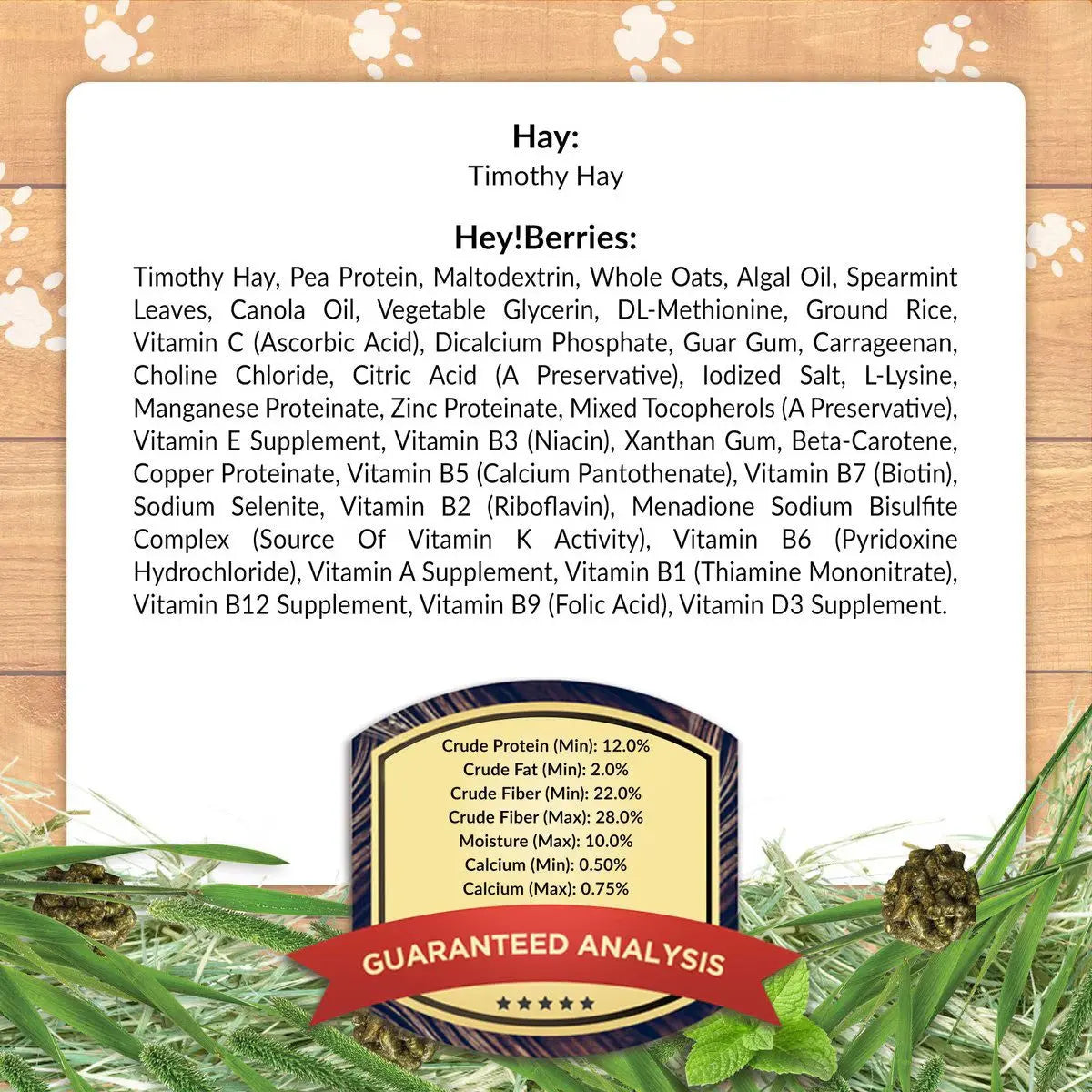 Lafeber Company Berrie-Bale for Guinea Pigs Mint 1 lb Lafeber's®